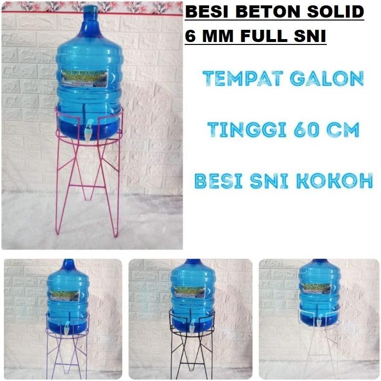 zahra- Rak galon / tempat galon / rak serbaguna / tempat galon air / tempat gas / rak gas SALE