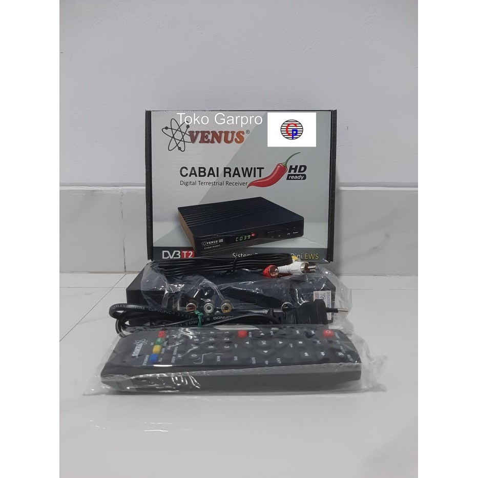 Venus Cabai Rawit Set Top Box TV Digital DVB T2 Set Top Box Venus