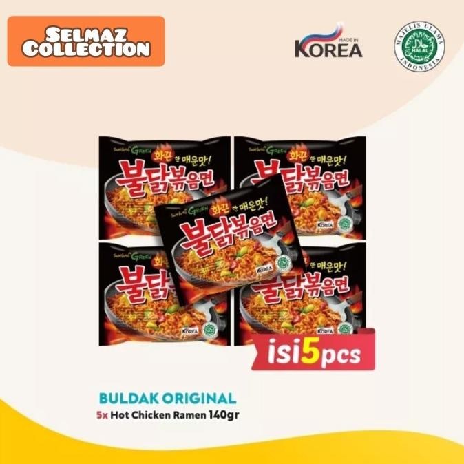 

5 In 1 Samyang Hot Chicken Original 140Gr X 5