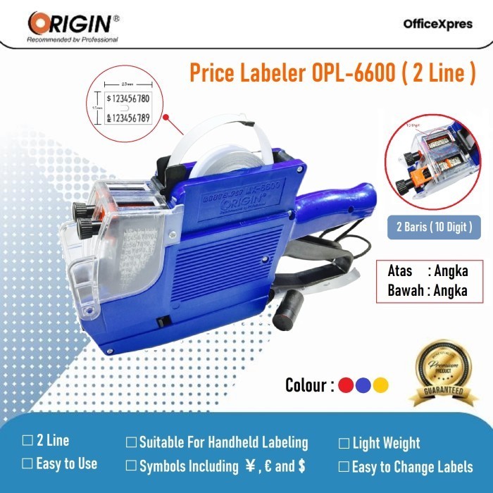 

Alat Label Harga / Price Label Origin 6600