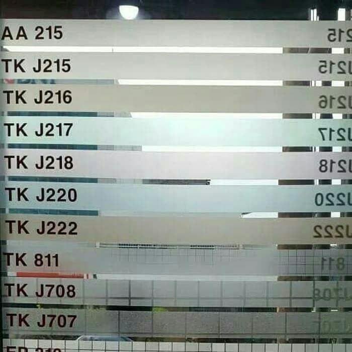 

Sticker Sandblast Taki Kossai (Seri TK AA215-127 ) 1 Roll