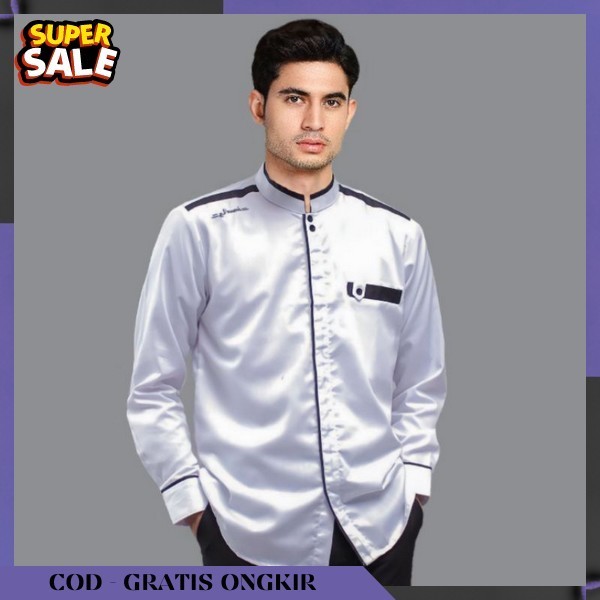 Kemko Lebaran Toyobo Promo Ko2 Terbaru 2024 Kemeja Muslim Remaja Cod Premium Polos Baju Koko Model L