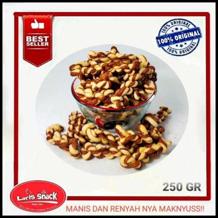 

Kue Tambang Kombinasi Kue Kepang Manis Dan Renyah Kiloan 250Gr