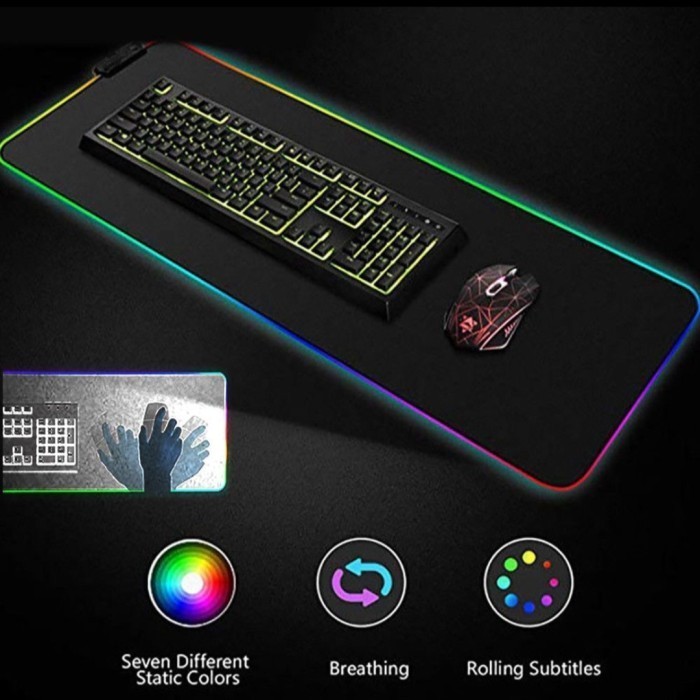Mousepad Komputer Laptop Tatakan Alas Laptop Keyboard Desk Top