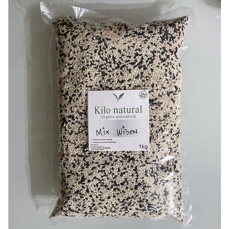 

Biji Wijen Campur Mentah 1Kg / Raw Sesame Seed X 1Kg