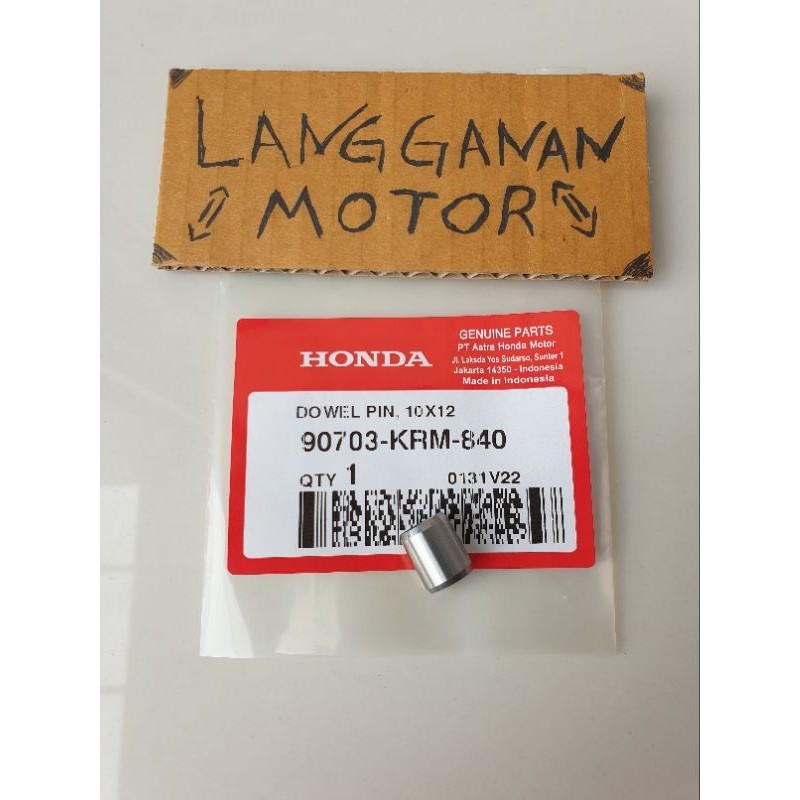 PIN DOWEL BOS BOSH BLOCK MESIN 10X12 NEW MEGA PRO CB VERZA CRF 150