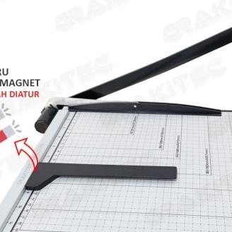 

Termurah! Paper Cutter F4 / B4 Alat Potong Kertas Grakitec Ready Stok