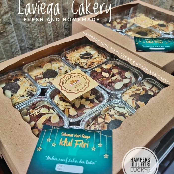 

Limited hampers idul fitri brownies premium by laviegacakery Baru!