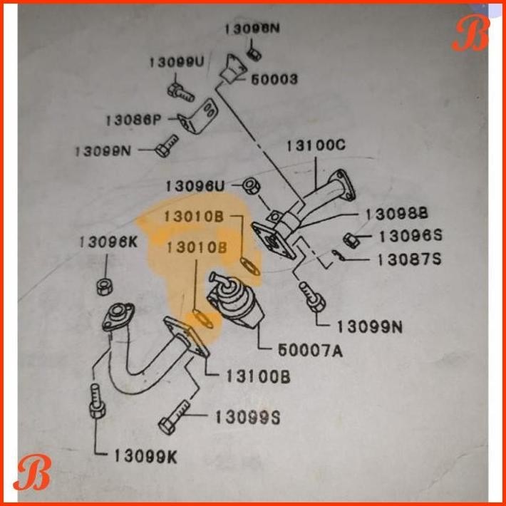 | ST | PAKING EXHAUST BRAKE MITSUBISHI RAGASA