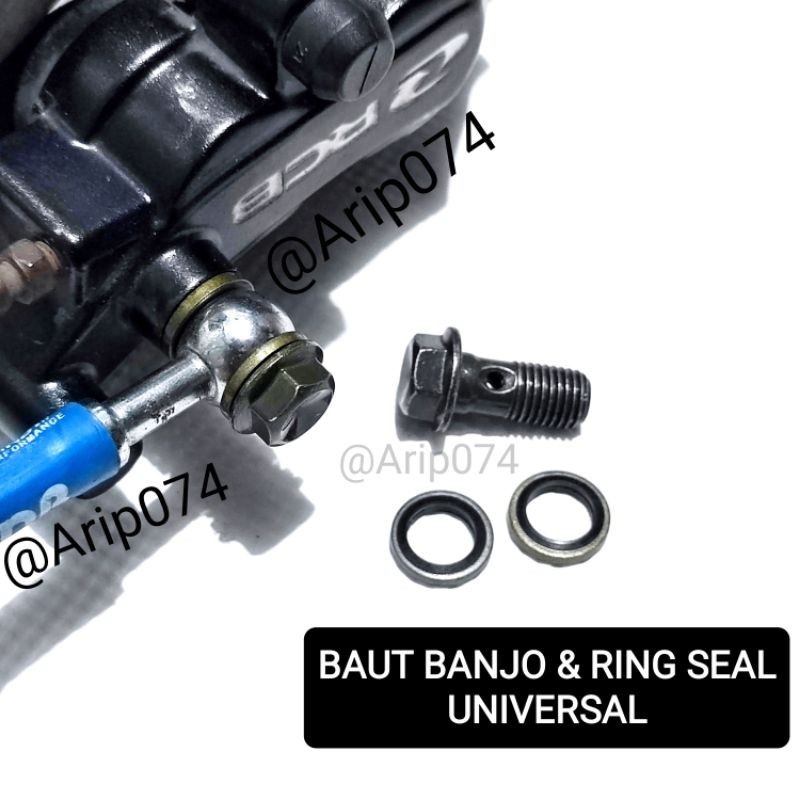BAUT RING SEAL BANJO SELANG REM BAUT RING KARET SEAL MASTER REM BAUT RING SEAL KALIPER UNIVERSAL RIN