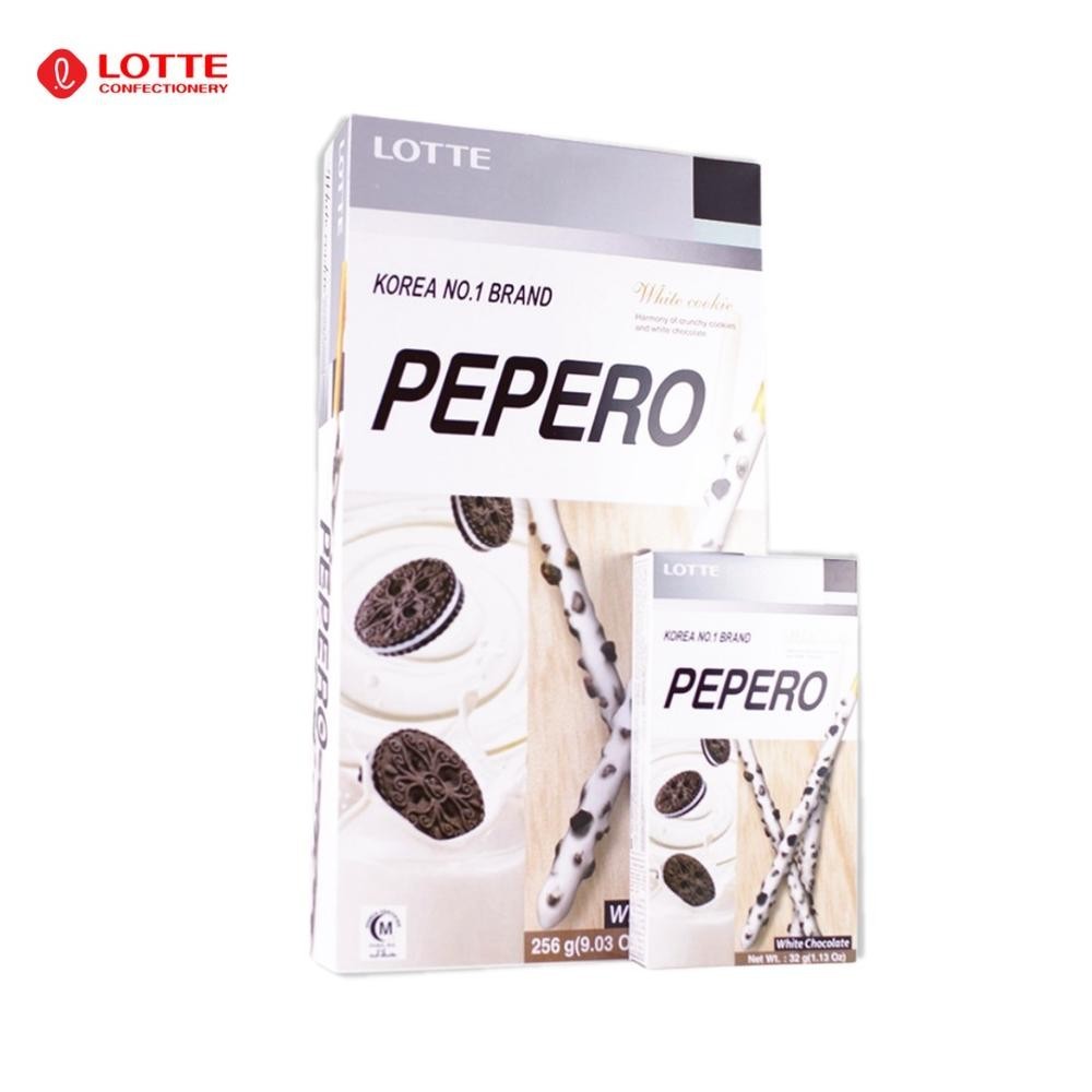 

{cookies} Lotte Confectionery White Cookie Jumbo Pepero 256g TERLARIS