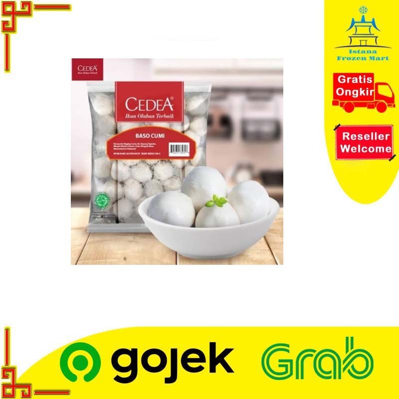 

Bakso Cumi CEDEA Squid Ball Suki Shabu 500 GR