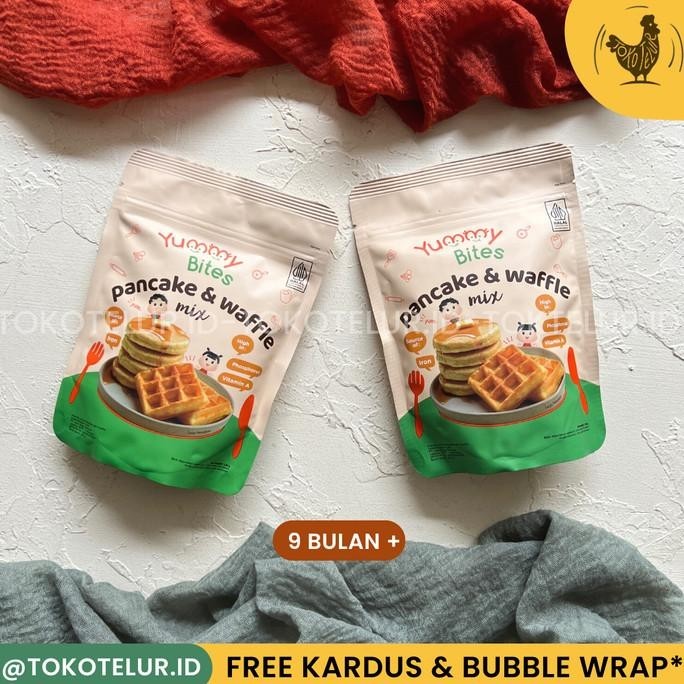 

YUMMY BITES - Tepung Pancake & Waffle Mix 130g | 9 Bulan+