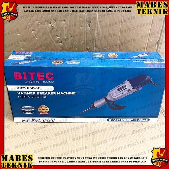 Bitec Hbm 650 Hl / Hbm 650 - Jack Hammer Mesin Bobok Beton Aspal Cor