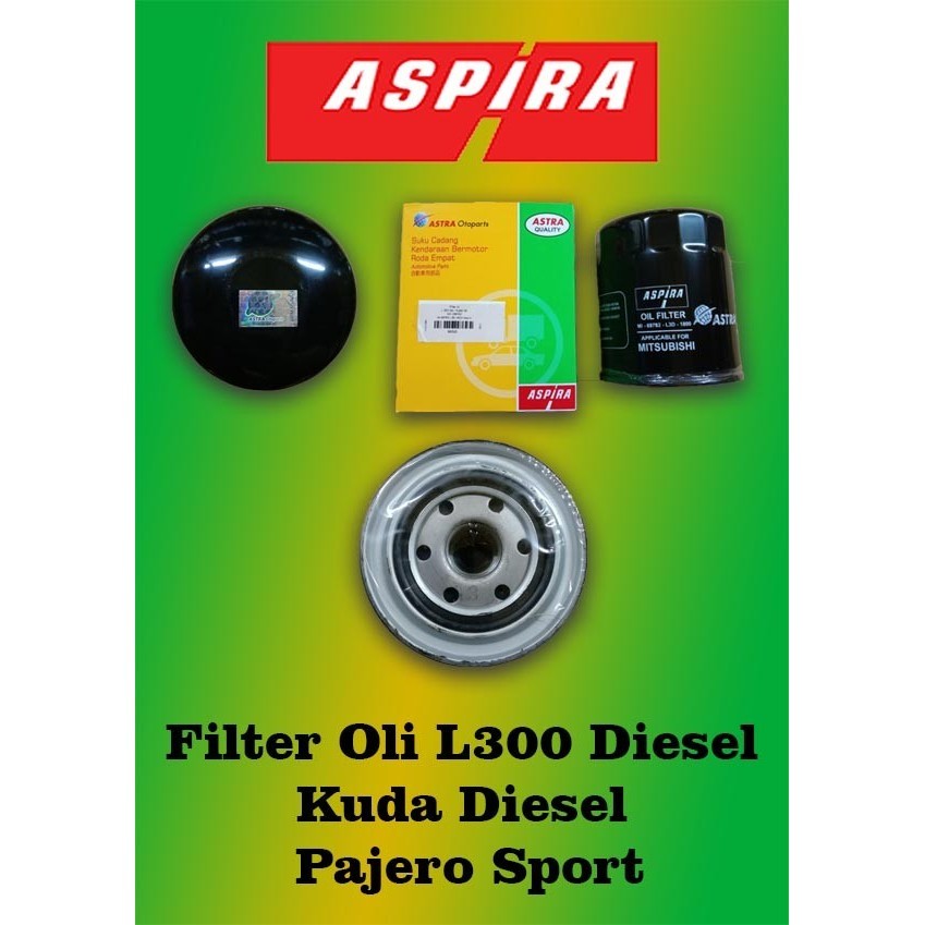 FILTER OLI L300 DIESEL KUDA DIESEL PAJERO SPORT ASPIRA 66535