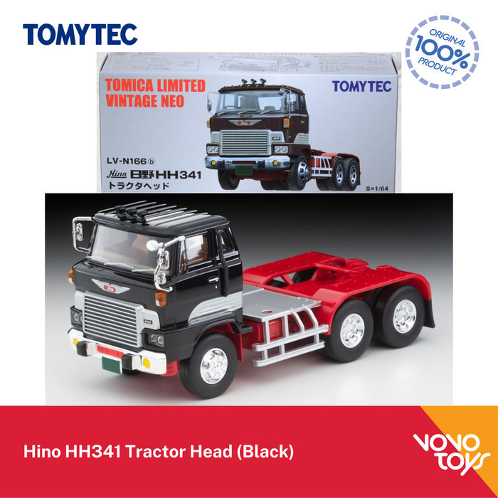 Tomica Limited Vintage TLV-N166b Hino HH341 Tractor Head Black Tomytec