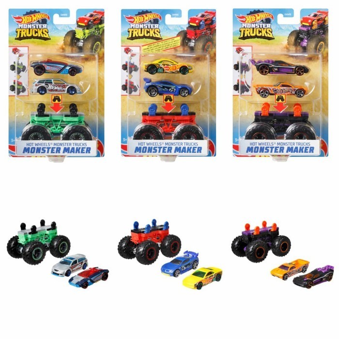 monster truck monster maker mattel