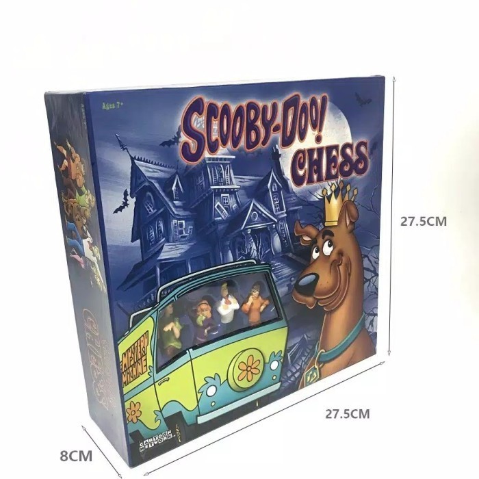 HANNA BARBERA SCOOBY DOO CHESS SET COMPLETE FIGURE SET