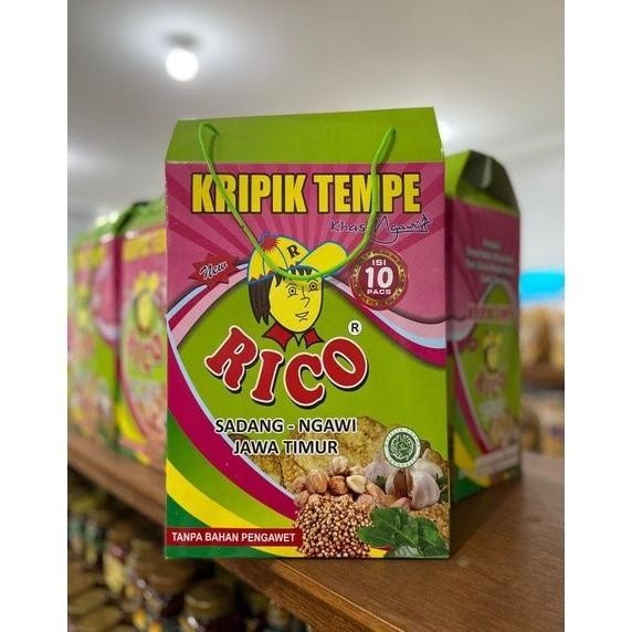 

Rico Keripik Tempe Box Besar Isi 6 Ia836 GT