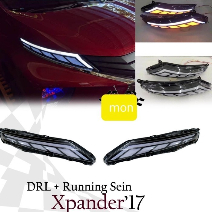 LAMPU DRL ALIS SENJA + SEIN RUNNING XPANDER