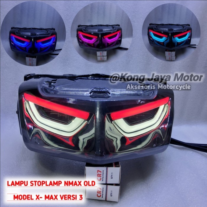 LAMPU BELAKANG NMAX OLD MODEL XMAX CR7 JPA STOPLAMP NMAX OLD SEIN SEN