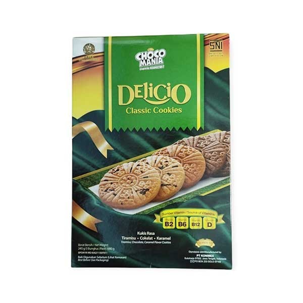 

BRINGZ DELICIO CLASSIC COOKIES BOX 246 GR