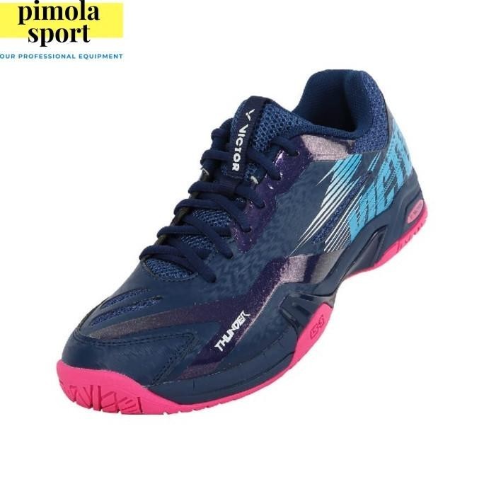 NEW SEPATU BADMINTON VICTOR THUNDER B BLUE KANAYASARI3