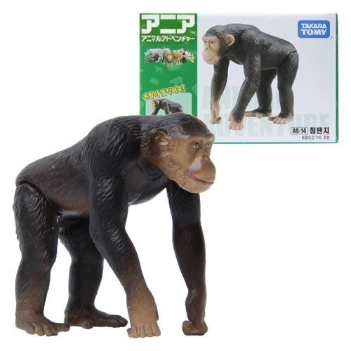 

AS-14 CHIMPANZEE TAKARA TOMY ANIA MINIATUR ANIMAL HEWAN TOMICA