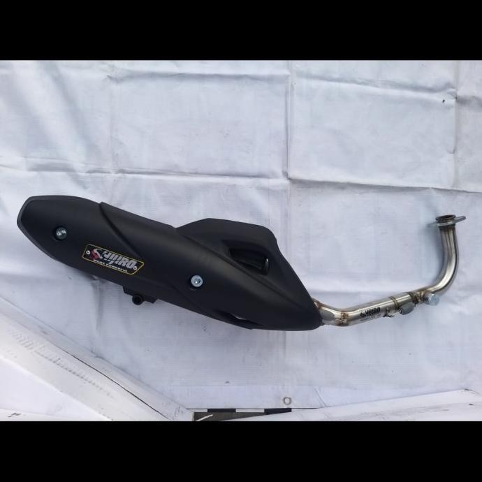 Knalpot Standar Shijiro Racing Pcx150,Pcx160 Type R Series