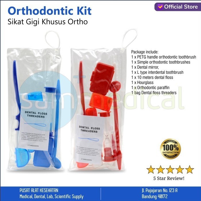 ORTHODONTIC KIT - ORTHO KIT - SIKAT GIGI KHUSUS ORTHO