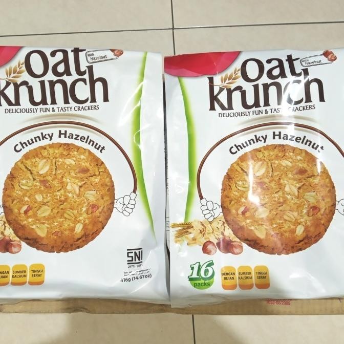 

Oat Crunch Crunky Hazelnut 416g / Munchys Oat Chunky Hazelnut 416g SS99