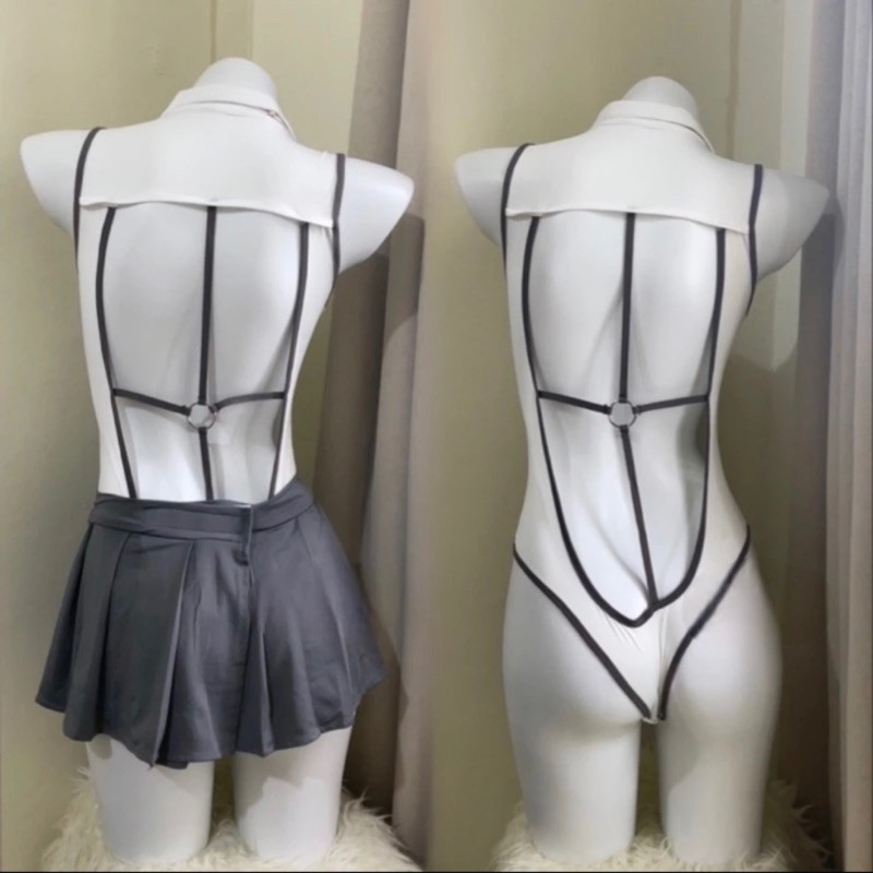 (READY) Sexy lingerie cosplay student baju sexy cosplay wanita / Costume student / Kostum Murid