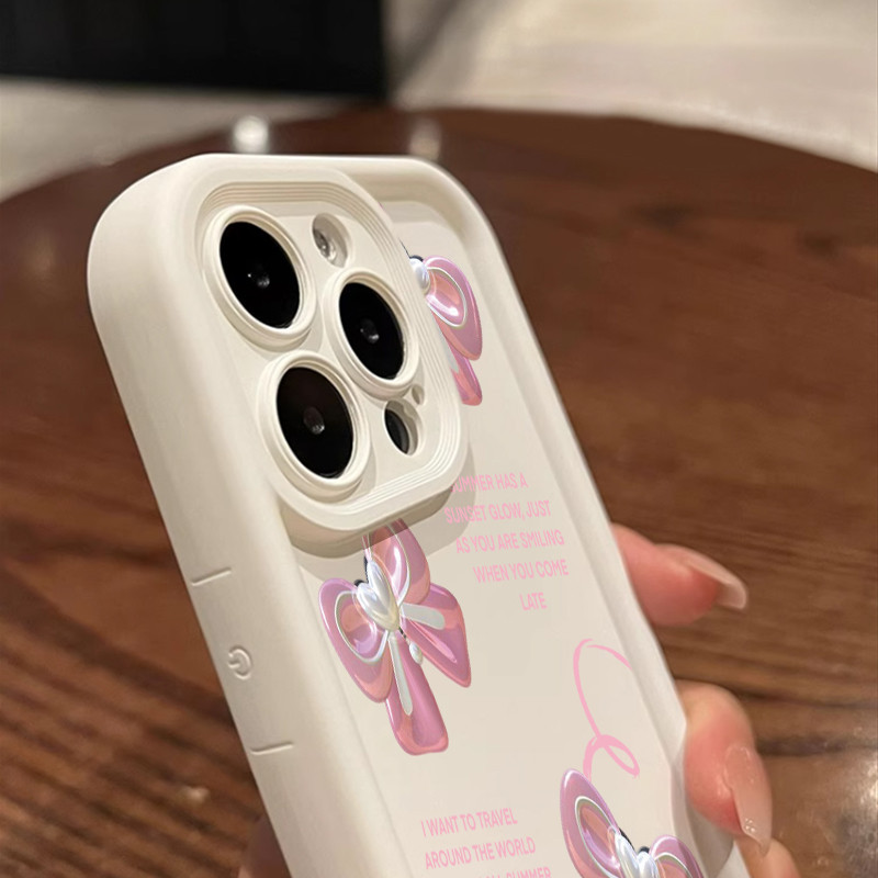 hot casing hp vivo y81 vivo y81i vivo y81s vivo y83 case pola pita putih merah muda desain baru