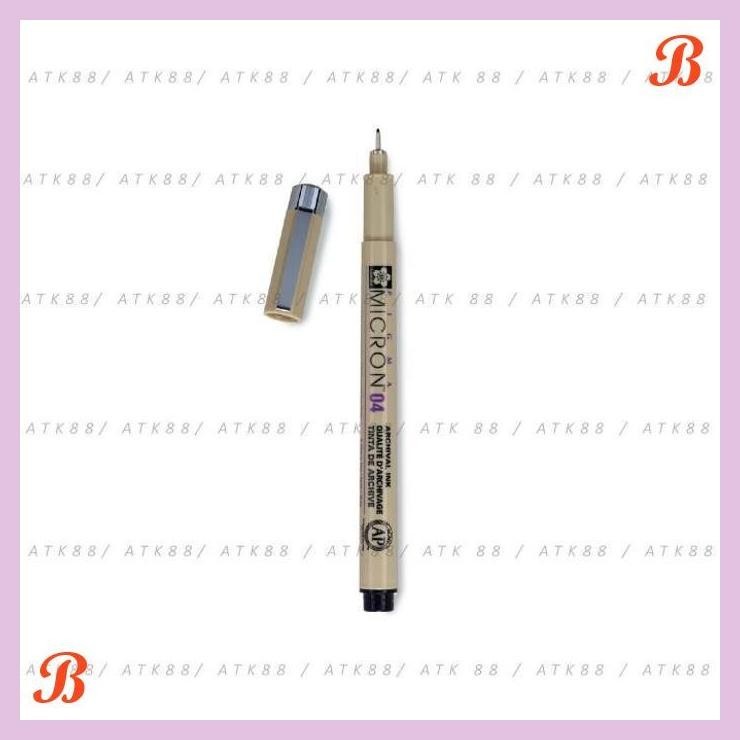 

| PGT | SAKURA PIGMA MICRON 04