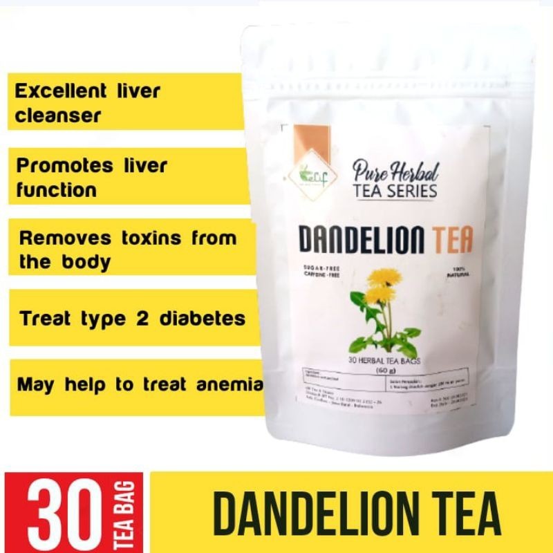 

Original Elif Tea Dandelion Tea Teh Dandelion Anemia Detox Liver Pembersih Darah Kotor Pure Herbal
