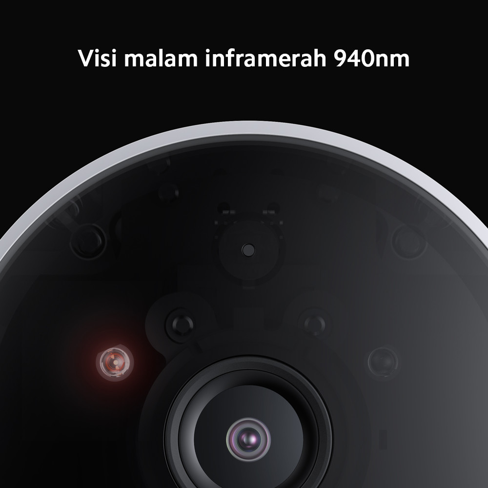 Official Xiaomi Outdoor Camera AW200 | IP65 Tahan Debu Deteksi Gerakan Fitur Call 2 Arah