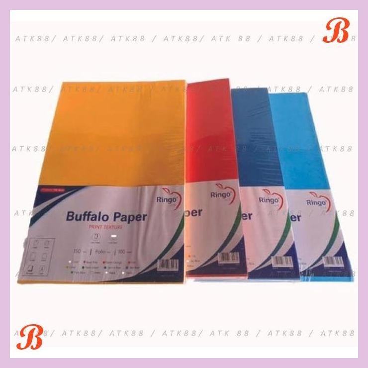 

| PGT | KERTAS COVER JILID BUFFALO F4 ( 100 LEMBAR )