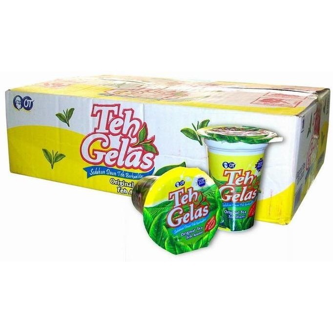 

New - Teh Gelas OT Minuman Teh Kemasan Gelas Dus (1 Dus x 24 Cup 170ml) ..