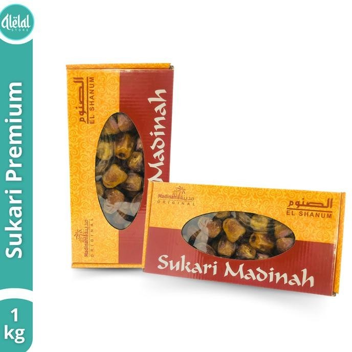 

Kurma Sukari Raja 1kg Sukari Asli Al madinah /oleh oleh umroh dan haji TMS