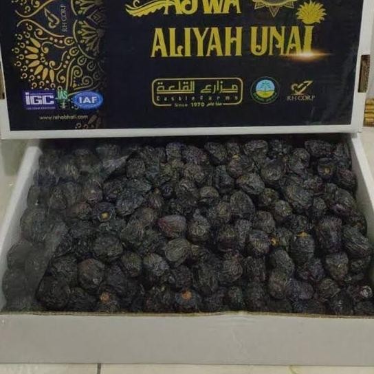 

kurma ajwa aliyah 500gr/kurma ajwa premium/kurma ajwa nabi asli GM