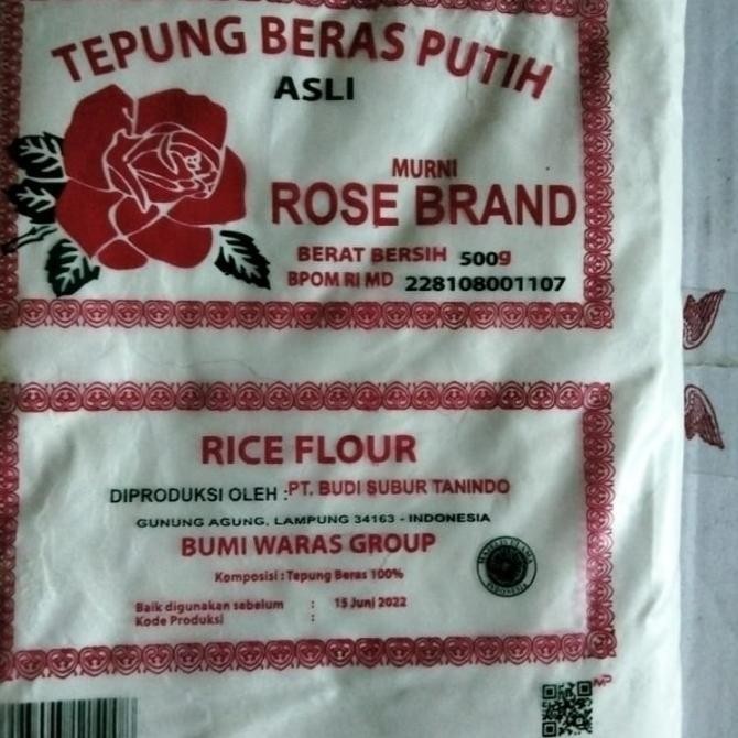 

Tepung Beras Rose Brand 1 Dus