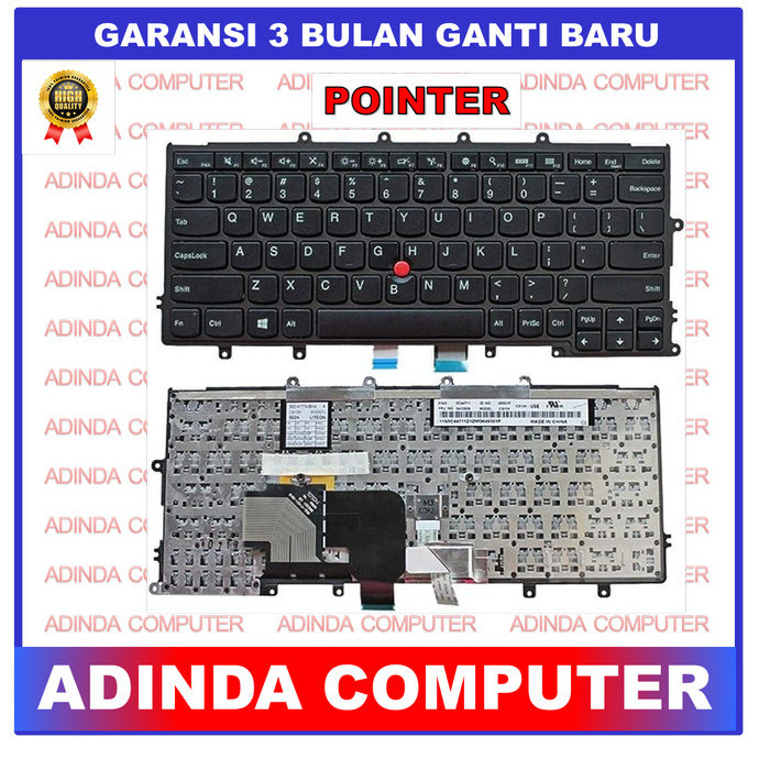 TERBARU - Keyboard Lenovo Thinkpad X240 X250S X260 X270 X250 Non Pointer