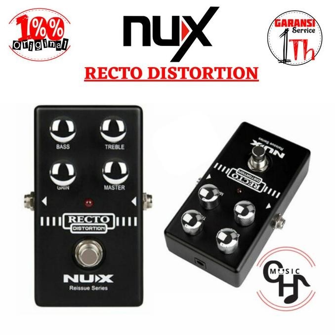 Nux Recto Distortion Efek Gitar Distorsi
