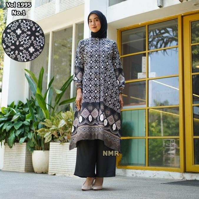 Nmr Setelan Celana Kulot Tunik Ms Vol 1995-1