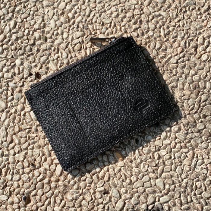 

TERMURAH - card holder diagonal genuine leather parjo, dompet kartu kulit asli