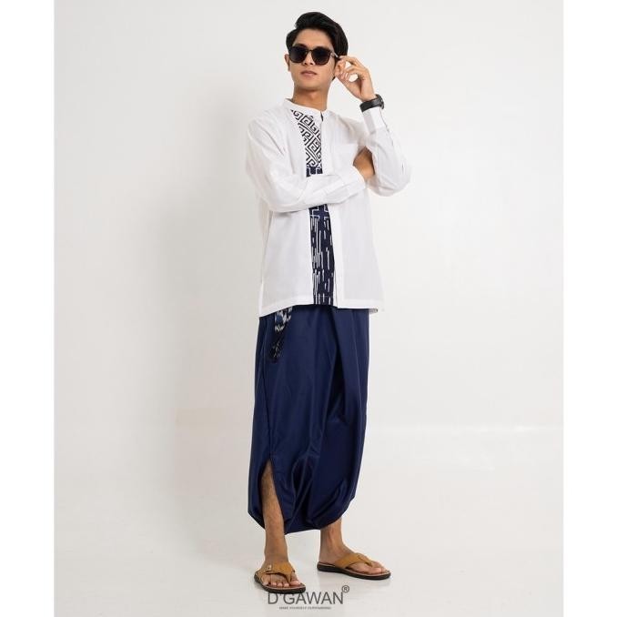 Harem Pants Navy Celana Bawahan Pria Muslim By Dgawan