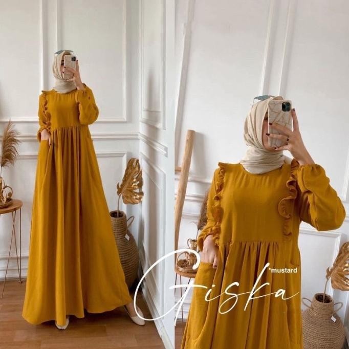 Gamis Giska Dress Maxy Wanita