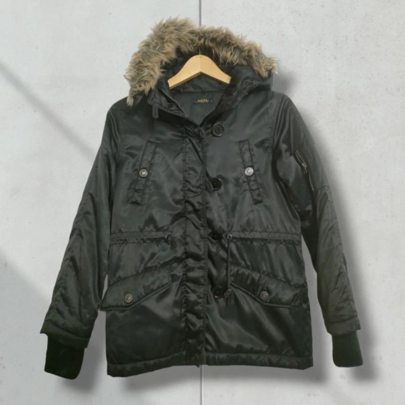 Jaket second Von Dutch model parka inner dacron