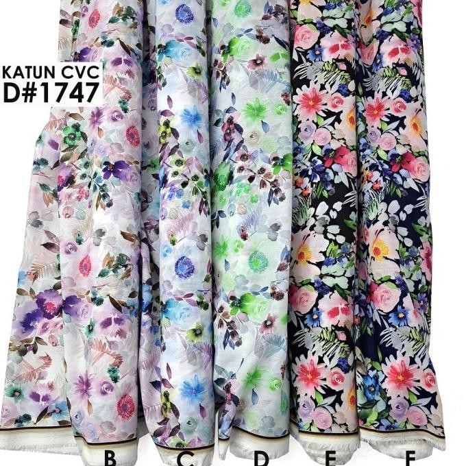 

Big Sale Kain Katun / Kain Katun Cvc D-1747 Pengiriman Cepat