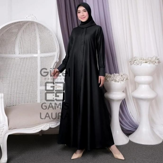 Gamis Wanita Terbaru 2023 Katun Toyobo Original - Gamis Madina Laura